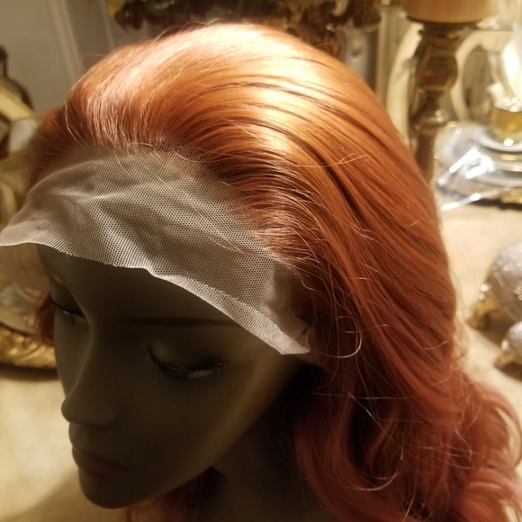 Copper Red Lace Front Wig